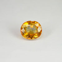 3.01 cts Natural Yellow Sapphire Loose Gemstone Oval Cut