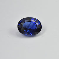 1.02 cts Natural Blue Sapphire Loose Gemstone Oval Cut Certified