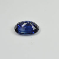 1.05 cts Natural Blue Sapphire Loose Gemstone Oval Cut Certified