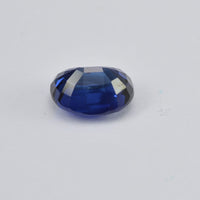 1.24 cts Natural Blue Sapphire Loose Gemstone Oval Cut Certified