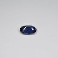 0.80 cts Natural Blue Sapphire Loose Gemstone Oval Cut Certified