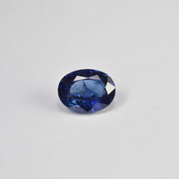 1.14 cts Natural Blue Sapphire Loose Gemstone Oval Cut Certified