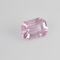 1.15 cts Natural Baby Pink Sapphire Loose Gemstone Octagon Cut