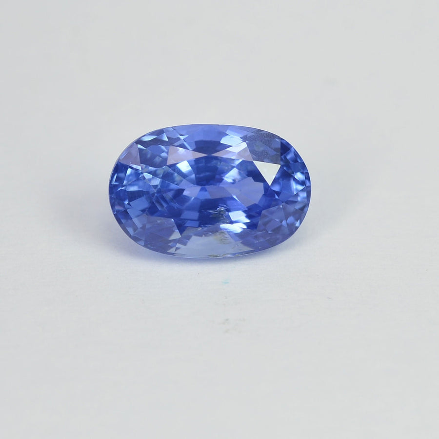 1.45 cts Unheated Natural Color Change Blue Sapphire Loose Gemstone Oval Cut Certified