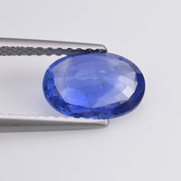 1.66 cts Natural Blue Sapphire Loose Gemstone Oval Cut