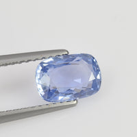 1.61 cts Natural Blue Sapphire Loose Gemstone Cushion Cut Certified