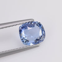 1.56 cts Natural Blue Sapphire Loose Gemstone Cushion Cut Certified
