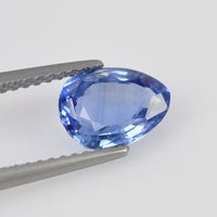 1.52 cts Natural Blue Sapphire Loose Gemstone Pear Cut Certified
