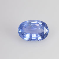 1.43 cts Natural Blue Sapphire Loose Gemstone Oval Cut Certified