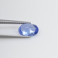 2.09 cts Unheated Natural Blue Sapphire Loose Gemstone Oval Cut - Thai Gems Export Ltd.