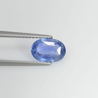 2.12 cts Unheated Natural Blue Sapphire Loose Gemstone Oval Cut Certified