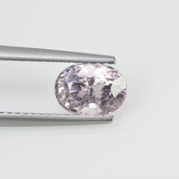 1.80 cts Natural Fancy Bi-Color Sapphire Loose Gemstone oval Cut