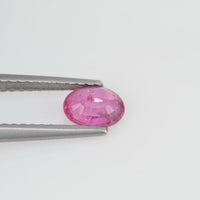 0.60 cts Natural Fancy Pink Sapphire Loose Gemstone oval Cut