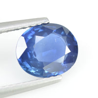 1.52 cts Natural Blue Sapphire Loose Gemstone Oval Cut