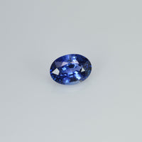 1.27 cts Unheated Natural Blue Sapphire Loose Gemstone Oval Cut Certified