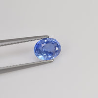 1.53 cts Natural Blue Sapphire Loose Gemstone Oval Cut