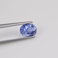 2.26 cts Unheated Natural Blue Sapphire Loose Gemstone Oval Cut Certified