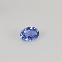 1.70 cts Unheated Natural Blue Sapphire Loose Gemstone Oval Cut Certified