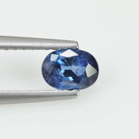 0.64 cts Natural Blue Sapphire Loose Gemstone Oval Cut