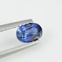0.76 cts Natural Blue Sapphire Loose Gemstone Oval Cut