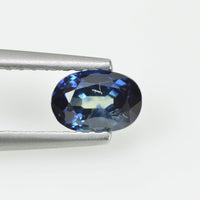 0.84 cts Natural Teal Blue Green Sapphire Loose Gemstone Oval Cut