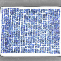 1.2-2.3 mm Natural Callibrated Blue Sapphire Loose Gemstone Square Cut