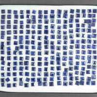 2.3-2.8 mm Natural Calibrated Blue Sapphire Loose Gemstone Square Cut - Thai Gems Export Ltd.