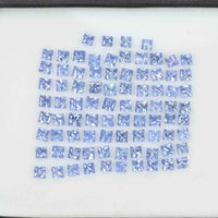 2.7-3.3 mm Natural Calibrated Blue Sapphire Loose Gemstone Princess Cut - Thai Gems Export Ltd.