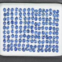 4x3 mm Natural Calibrated Blue Sapphire Loose Gemstone Oval Cut