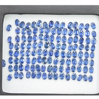 5x3 mm Natural Calibrated Blue Sapphire Loose Gemstone Oval Cut
