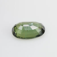 3.03 cts Natural Green Sapphire Loose Gemstone Oval Cut