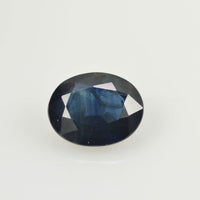 0.77 Cts Natural Blue Sapphire Loose Gemstone Oval Cut