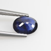0.77 Cts Natural Blue Sapphire Loose Gemstone Oval Cut