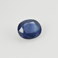 0.66 Cts Natural Blue Sapphire Loose Gemstone Oval Cut