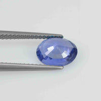 2.26 cts Unheated Natural Blue Sapphire Loose Gemstone Oval Cut Certified