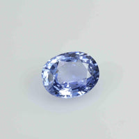 2.51 cts Unheated Natural Blue Sapphire Loose Gemstone Oval Cut Certified