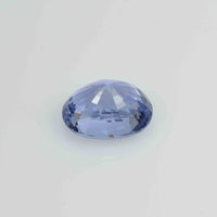 2.93 cts Unheated Natural Blue Sapphire Loose Gemstone Oval Cut Certified