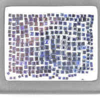 1.9-4.0 MM Natural Calibrated Blue Sapphire Loose Gemstone Square Cut