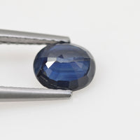 0.85 Cts Natural Blue Sapphire Loose Gemstone Oval Cut