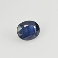 0.64 Cts Natural Blue Sapphire Loose Gemstone Oval Cut