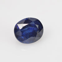 1.22 Cts Natural Blue Sapphire Loose Gemstone Oval Cut