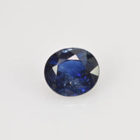 0.62 Cts Natural Blue Sapphire Loose Gemstone Oval Cut