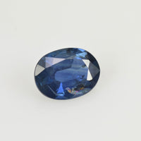 0.75 Cts Natural Blue Sapphire Loose Gemstone Oval Cut