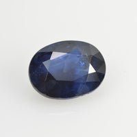 1.48 Cts Natural Blue Sapphire Loose Gemstone Oval Cut