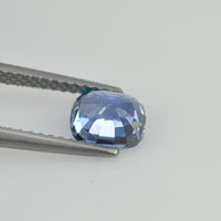 1.41 cts Heated Natural Blue Sapphire Loose Gemstone cushion Cut