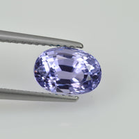 2.88 cts Natural Lavender Sapphire Loose Gemstone Oval Cut