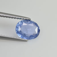 1.47 cts Natural Blue Sapphire Loose Gemstone Oval Cut