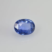 1.71 cts Unheated Natural Blue Sapphire Loose Gemstone Oval Cut Certified