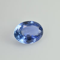 2.59 cts Unheated Natural Blue Sapphire Loose Gemstone Oval Cut Certified