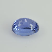 3.90 cts Unheated Natural Blue Sapphire Loose Gemstone Oval Cut Certified